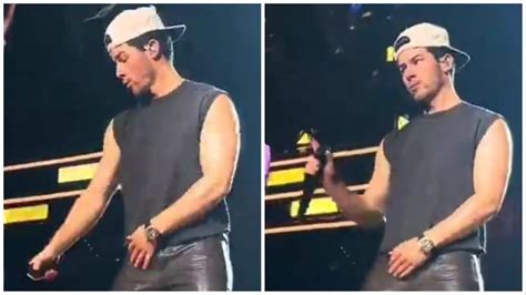 Nick Jonas Reacts Angrily After Someone From Crowd Throws Object At Him