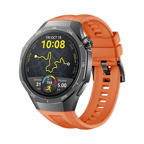силиконовый ремешок для HUAWEI WATCH GT 5 Pro ремешок для Huawei Watch ...