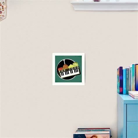 Jack Stauber Pop Food Album Cover Art Print By Freshfroot Redbubble