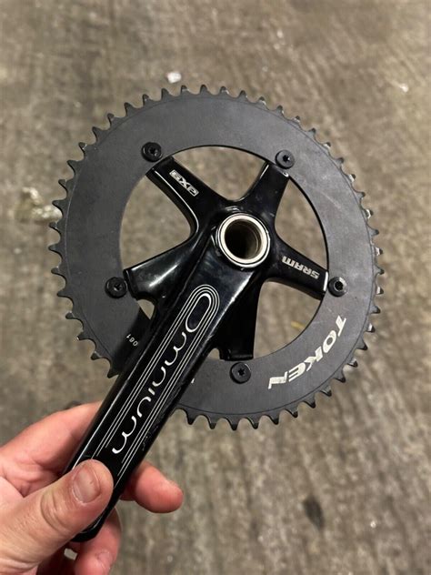 Sram Omnium Track Crankset 165mm 50t Chainring Fixed Gear Frenzy