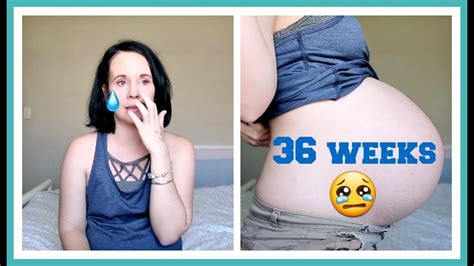 36 WEEK PREGNANCY UPDATE Anxiety And Pre Natal Depression YouTube