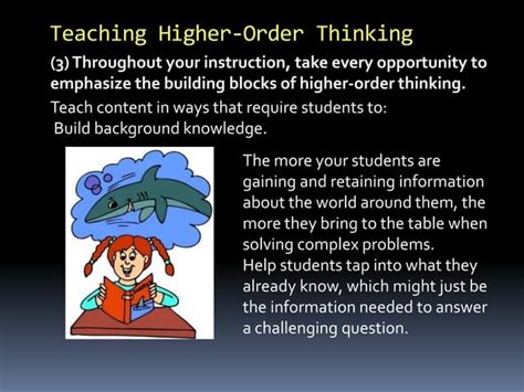 Teaching Higher Order Thinking And 21st Century Skills Ppt