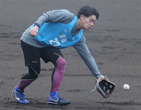 【画像】中日ドラ2・津田 同郷熊本の先輩、ヤクルト村上のエールを力に開幕スタメン誓う ライブドアニュース