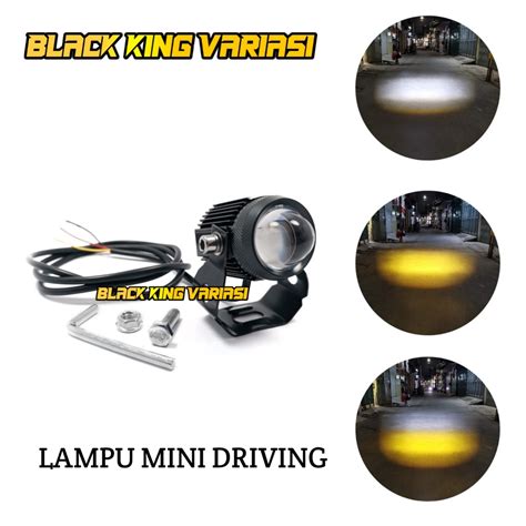 Jual Lampu Tembak Sorot Laser Gun LED D2 Foglamp 20 Watt Lampu Mini