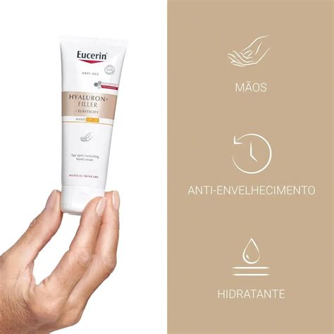 Creme Anti Idade Maos - Creme de Mãos Anti Idade Hyaluron-Filler + Elasticity - Love my Pharma