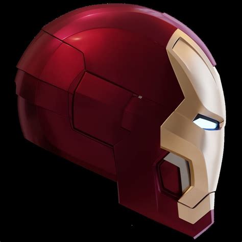 Iron Man Mk42 3d Printable Helmet Model 3D Model 3D Printable CGTrader