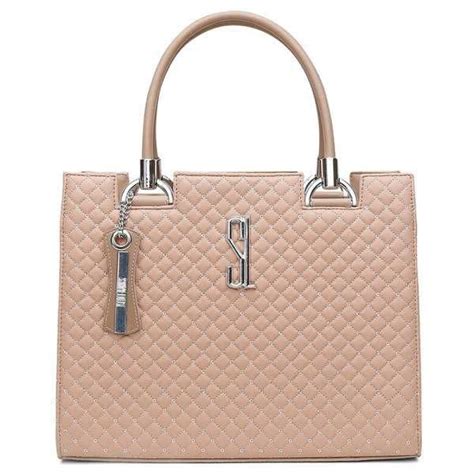 Kit Bolsa Santa Lolla Nude Brilho Alça Transversal Santa Lolinha