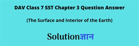 Dav Class 7 Sst Chapter 3 Question Answer Solutiongyan