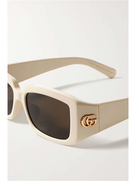 Gucci Eyewear Square Frame Acetate Sunglasses Net A Porter