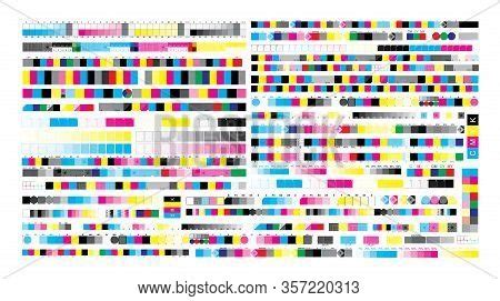 Cmyk Print Test Vector & Photo (Free Trial) | Bigstock