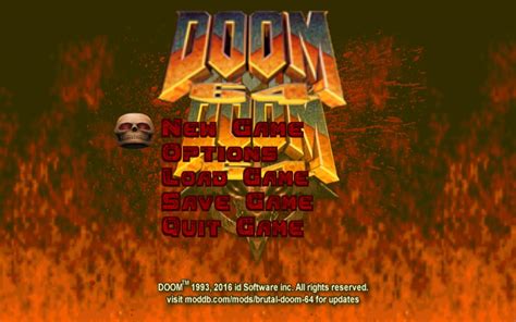 Jdui Brutal Doom 64 Addon Moddb