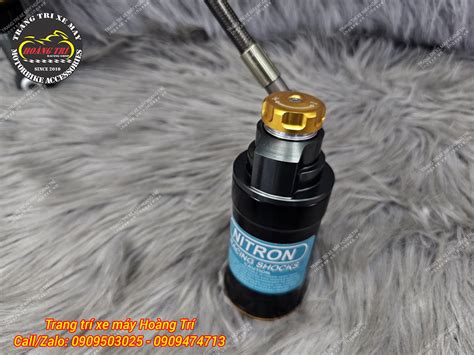 Phuộc bình dầu Nitron DNA Raider Satria có HPA