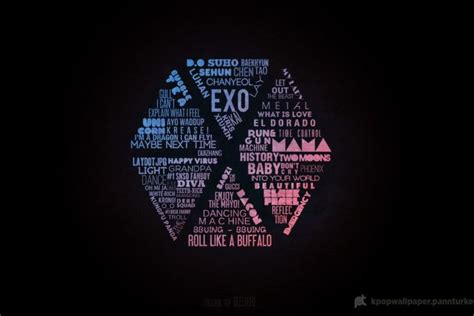 Exo Logo Wallpaper Full Hd Kpop Wallpaper Kpop Phone Wallpaper Kpop Background Exo Logo