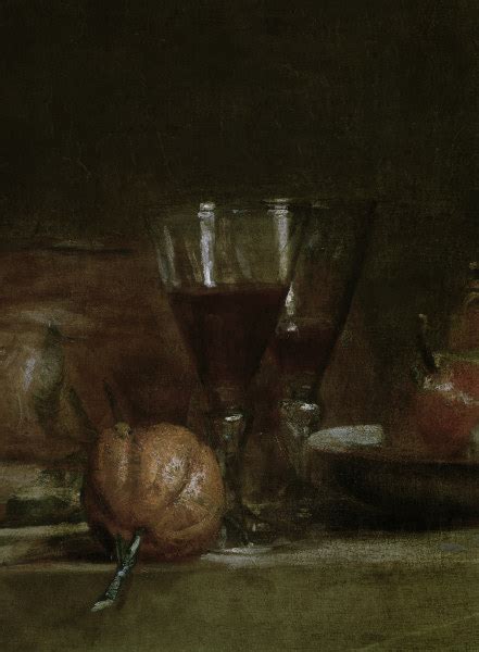 Stilleben mit Olivenglas Jean Baptiste Siméon Chardin als Kunstdruck