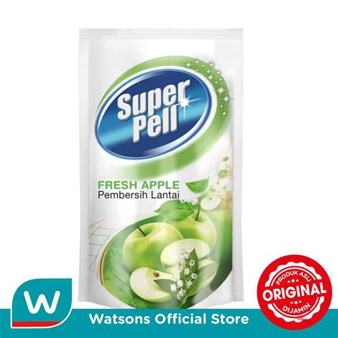 Jual Super Pell Pembersih Lantai Fresh Apple Ml Shopee Indonesia