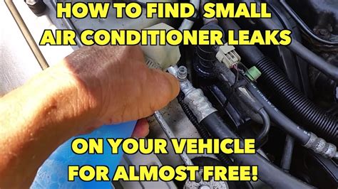 How To Find A Freon Leak On A Car