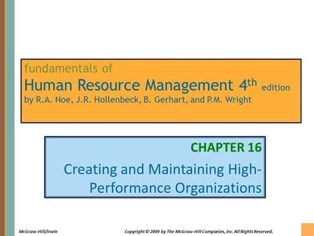 Human Resource Management We Manage The Human Side Of Enterprise