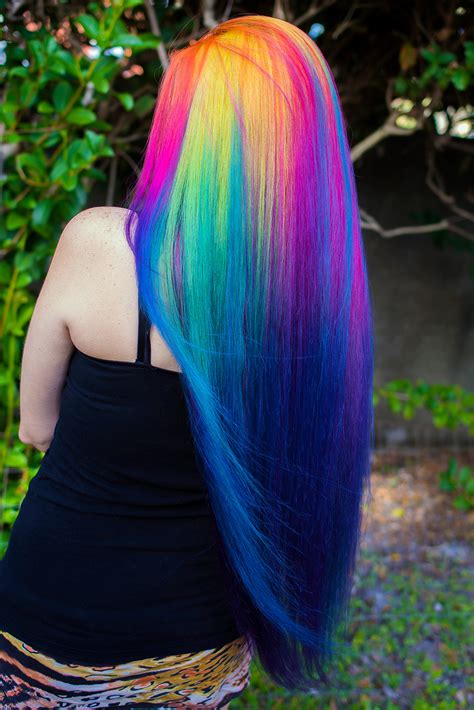 Rainbow Hair & Multi-Colored Hair | Manic Panic Dye Hard Lizzy Davis