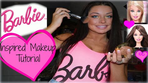 Barbie Inspired Makeup Tutorial Youtube