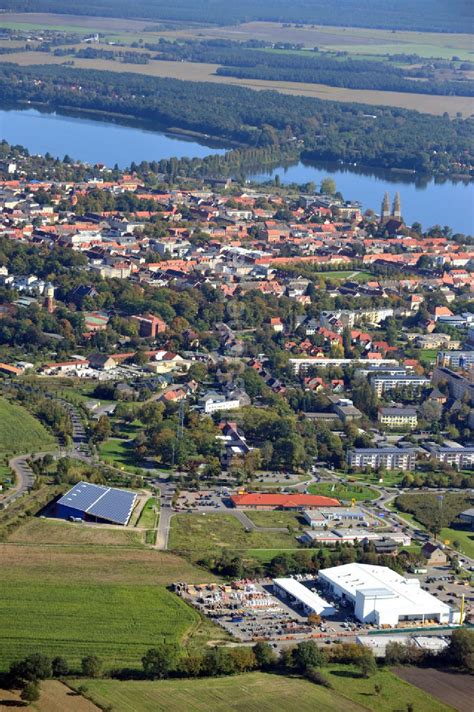 Neuruppin Von Oben Stadtansicht Neuruppin