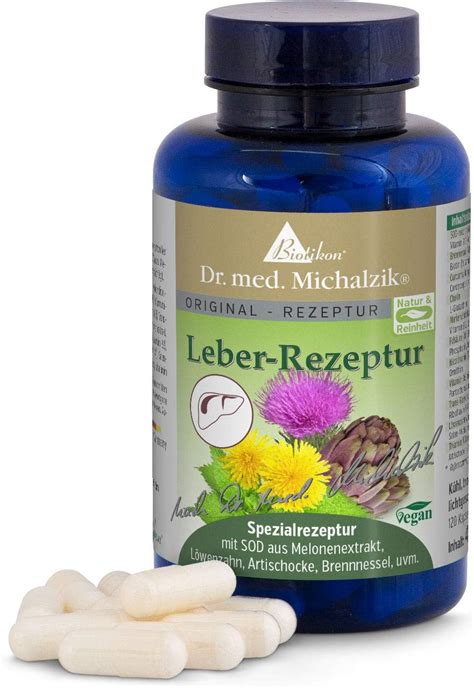 Leber Rezeptur Nach Dr Med Michalzik 120 Kapseln Wertvolle