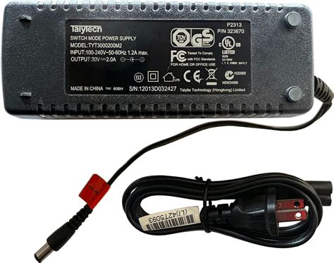 Amazon UpBright UL Listed AC DC Adapter Compatible With Taiytech