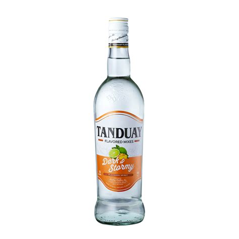 Tanduay Flavored Mixes Dark And Stormy 700 Ml Shots Ph