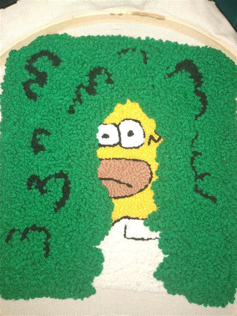 Homer in hedges : r/Simpsons