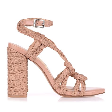 preview primavera verão Sandália Salto Alto Sandália Salto Alto Nude A A