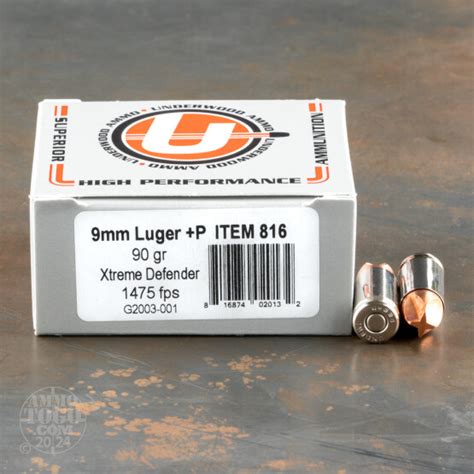 Mm Luger X Ammo Rounds Of Grain Specialty By Underwood