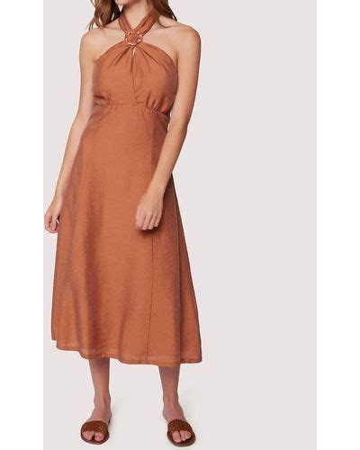 Brown Lost Wander Dresses For Women Lyst