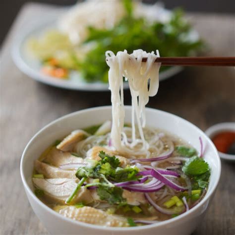 Chicken Phở Recipe Easy Vietnamese Phở Gà Hungry Huy