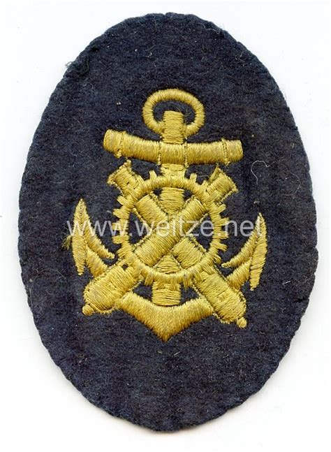 Kriegsmarine Ärmelabzeichen Artilleriemechanikermaat 472535