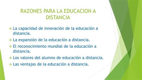 Mi Experiencia En La Educacion A Distancia PPT