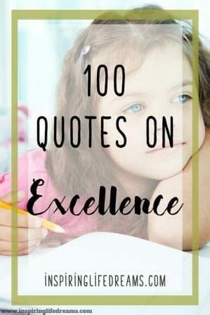 Excellence Quotes And Sayings