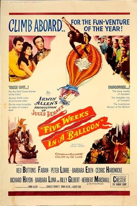 Five Weeks in a Balloon (1962) — The Movie Database (TMDB)