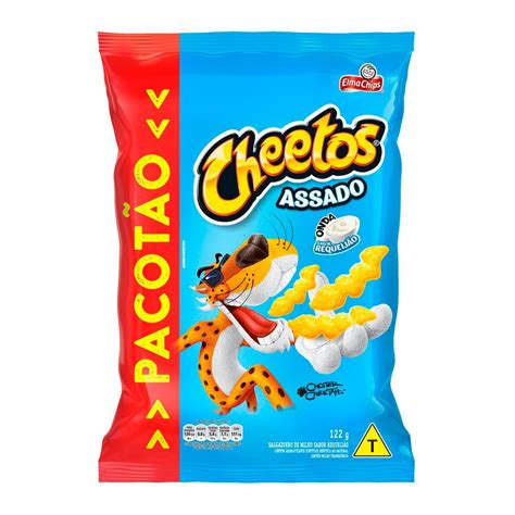 Salgadinho Onda Requeijão Cheetos 122G Elma Chips Drogaria