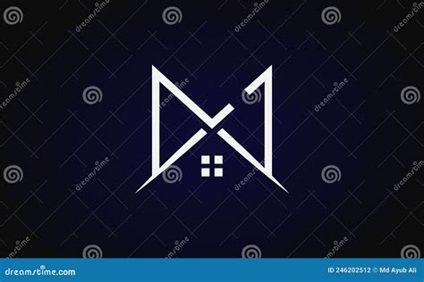 Mi Plantilla De Logotipo Inmobiliario Con Insignias De Estilo Creativo