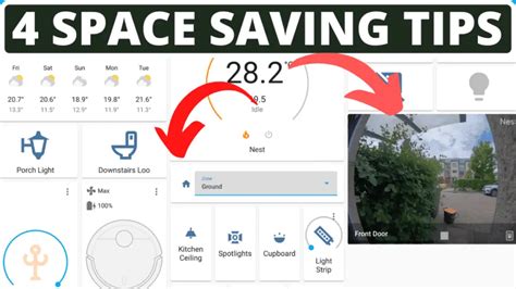 4 Space Saving Tips For You Home Assistant Dashboard Smart Home Makers