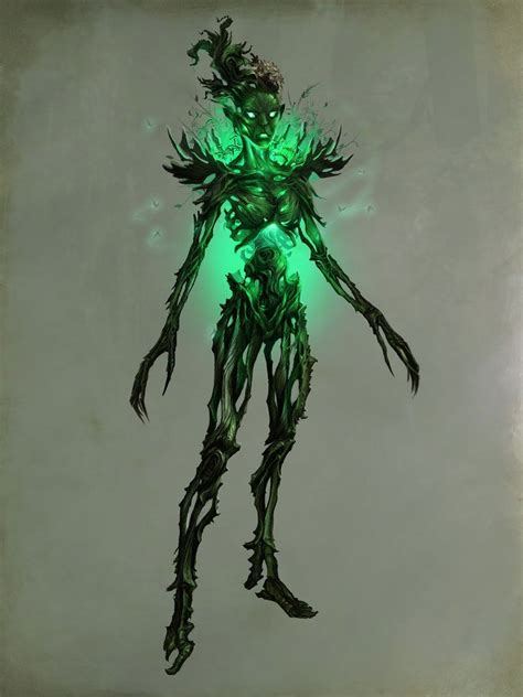 Skyrim Spriggan Concept Art