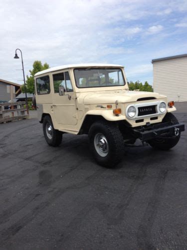 Sell used 72 Toyota Landcruiser FJ40 FJ in Bellingham, Washington ...