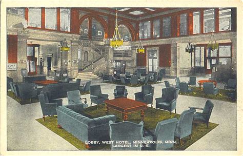 POSTCARDY: the postcard explorer: West Hotel -- Minneapolis, Minnesota