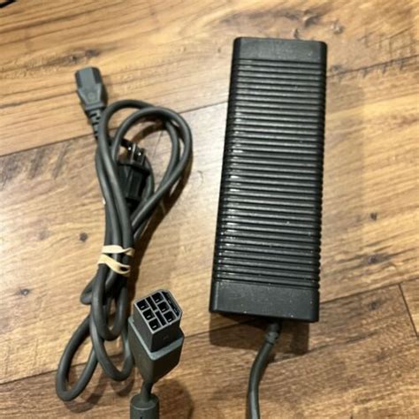 Official Microsoft Xbox 360 Fat Power Supply Cord Brick Adapter OEM EBay