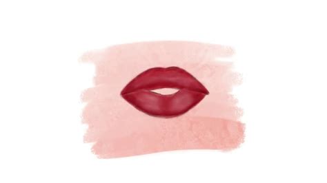 Glossy Lips Painting Timelapse Ipad Procreate Ipadwali Artist Youtube