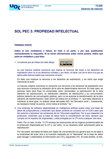 73 520 SolPEC3 2023 Derecho De Internet SOL PEC 3 PROPIEDAD