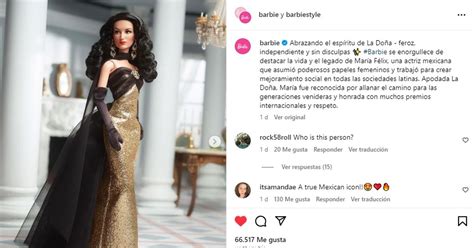 Mattel rinde homenaje a María Félix La Doña con Barbie