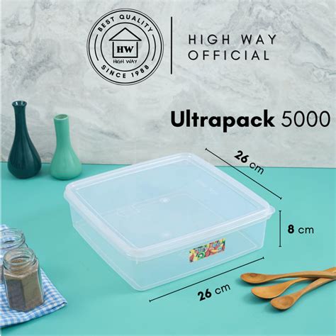 Jual High Way Ultrapack Kl Ml Sealware Plastik Besar Set Tanpa