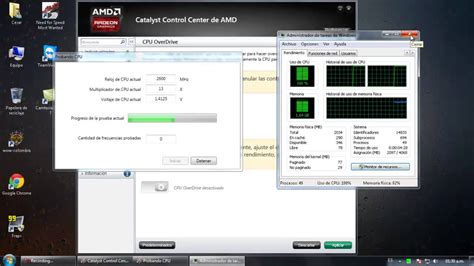 Como Hacer Overclocking Al Amd A Series Youtube