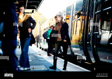 Longbridge train station, train, West Midlands Stock Photo - Alamy