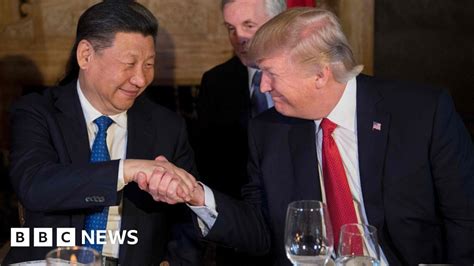 Trump Hails Tremendous Progress In Talks With China S Xi BBC News